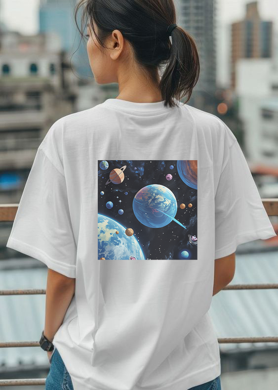 IN S P A C E Oversize t shirt